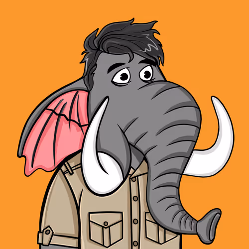 Untamed Elephant #7492