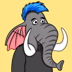 Untamed Elephant #3709
