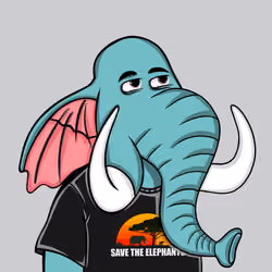 Untamed Elephant #7007