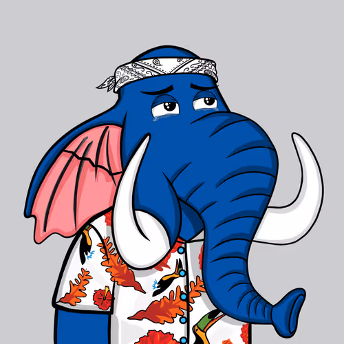 Untamed Elephant #7486