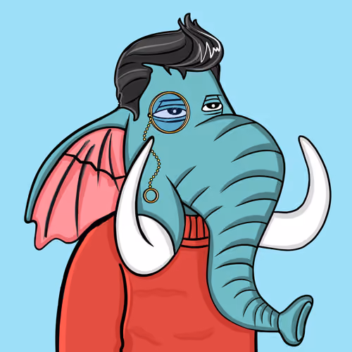 Untamed Elephant #6920