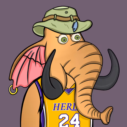 Untamed Elephant #7451