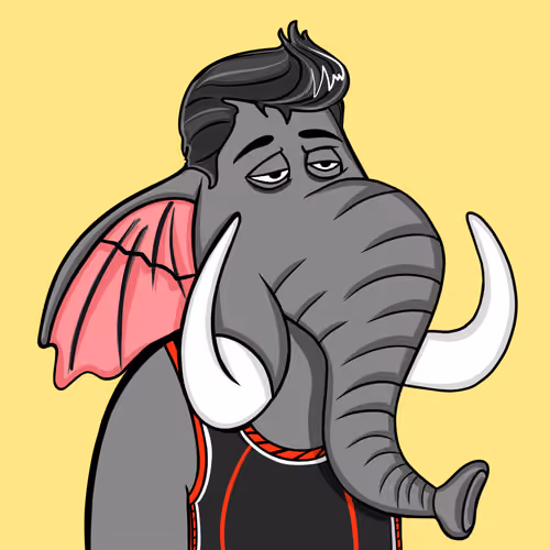 Untamed Elephant #6676