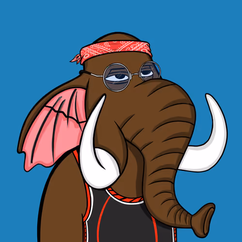 Untamed Elephant #6964