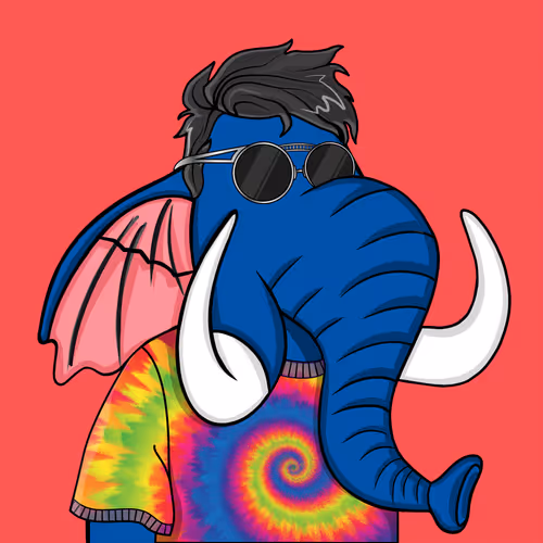 Untamed Elephant #7459