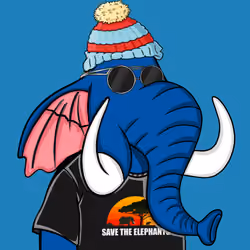 Untamed Elephant #4980