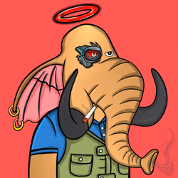 Untamed Elephant #1052