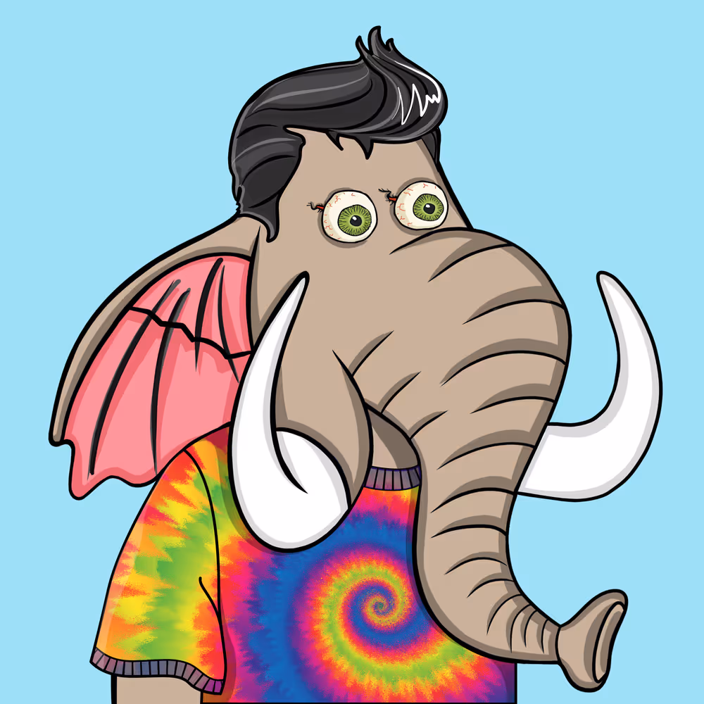 Untamed Elephant #7496