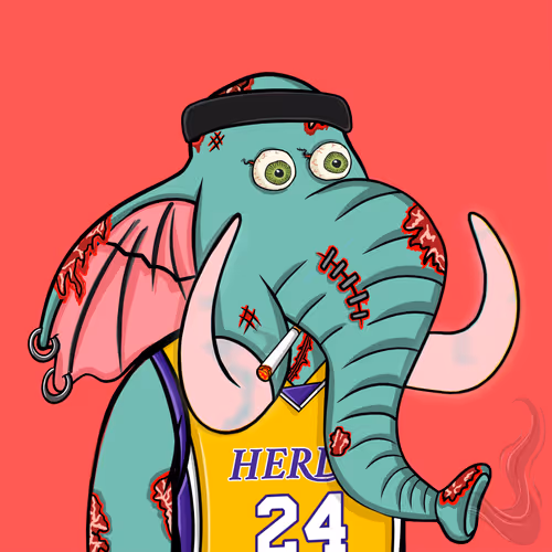 Untamed Elephant #7464