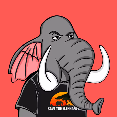 Untamed Elephant #7493