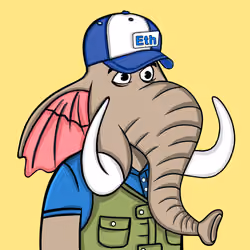 Untamed Elephant #5196