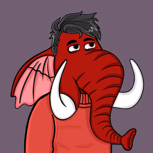 Untamed Elephant #7495
