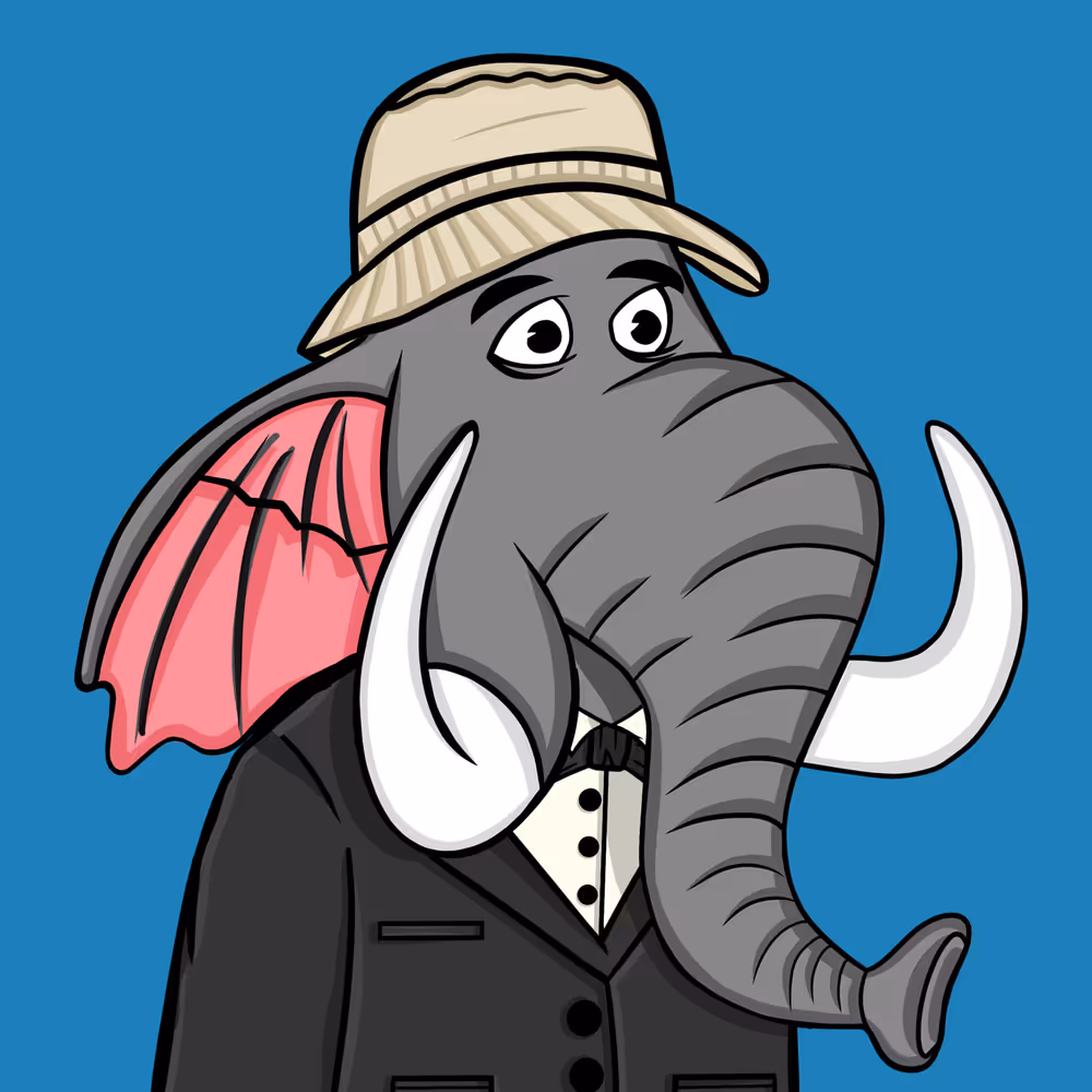 Untamed Elephant #7474