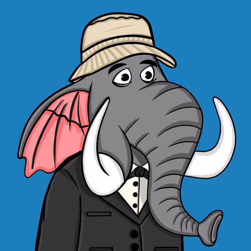 Untamed Elephant #7474