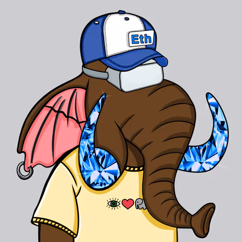 Untamed Elephant #7143