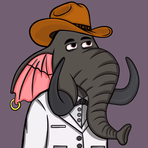 Untamed Elephant #2398