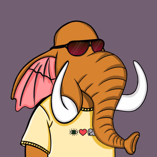 Untamed Elephant #3464