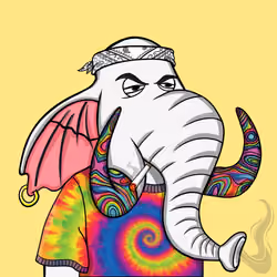 Untamed Elephant #6375