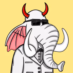 Untamed Elephant #2156