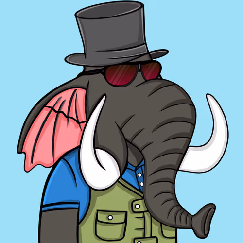 Untamed Elephant #6350