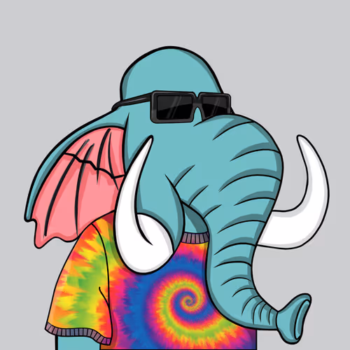 Untamed Elephant #7485