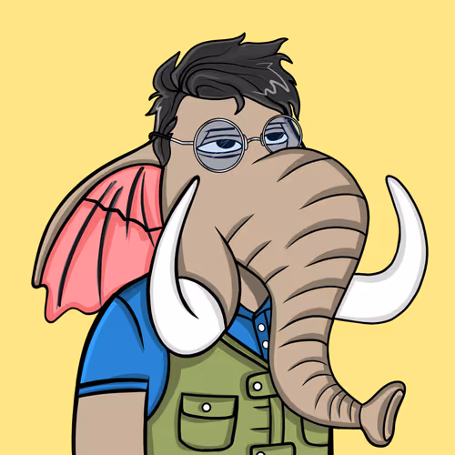 Untamed Elephant #7455