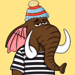 Untamed Elephant #7186
