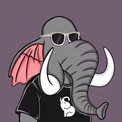 Untamed Elephant #7340
