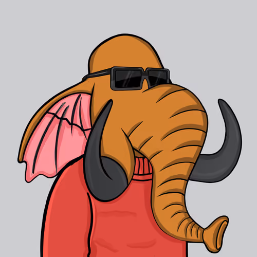 Untamed Elephant #3038