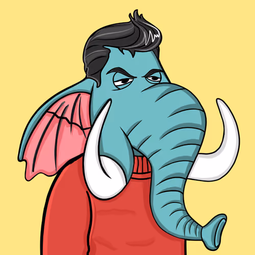 Untamed Elephant #4889