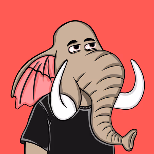 Untamed Elephant #7494