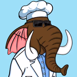 Untamed Elephant #7242
