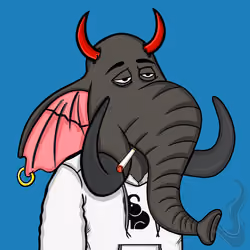 Untamed Elephant #1468