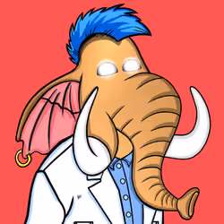 Untamed Elephant #5024