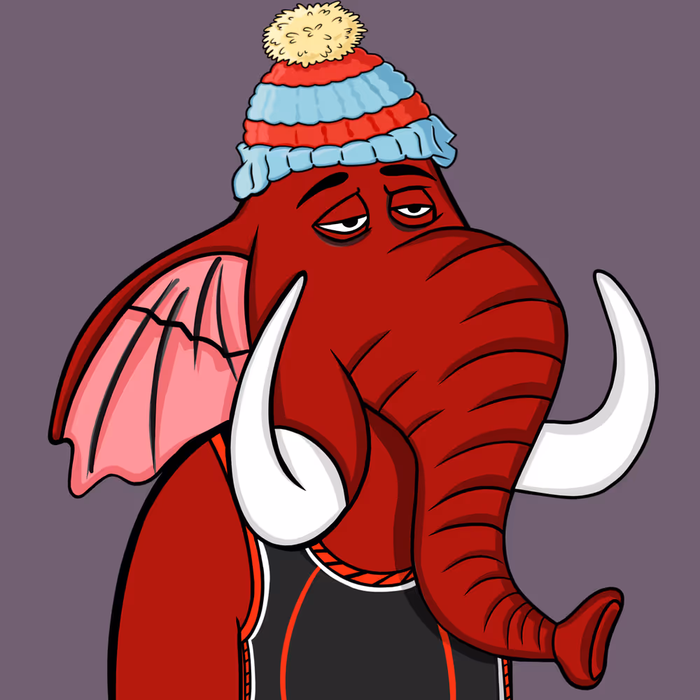 Untamed Elephant #7487