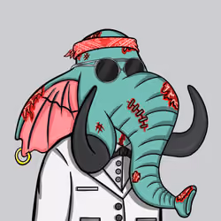 Untamed Elephant #2422