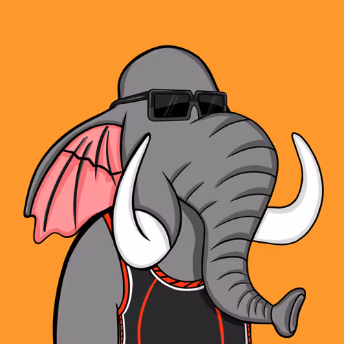 Untamed Elephant #7483