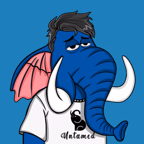 Untamed Elephant #7097