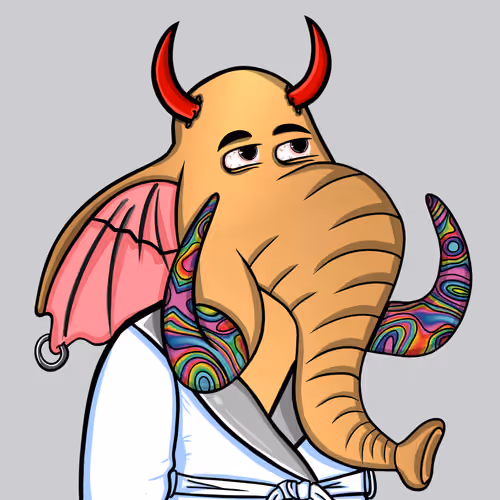 Untamed Elephant #1106