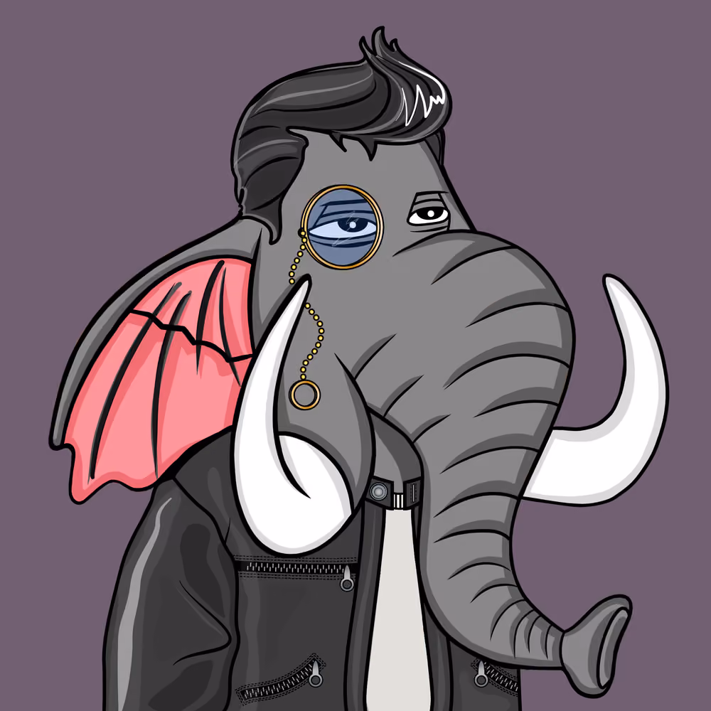 Untamed Elephant #7481
