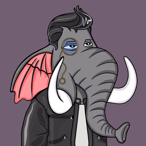 Untamed Elephant #7481