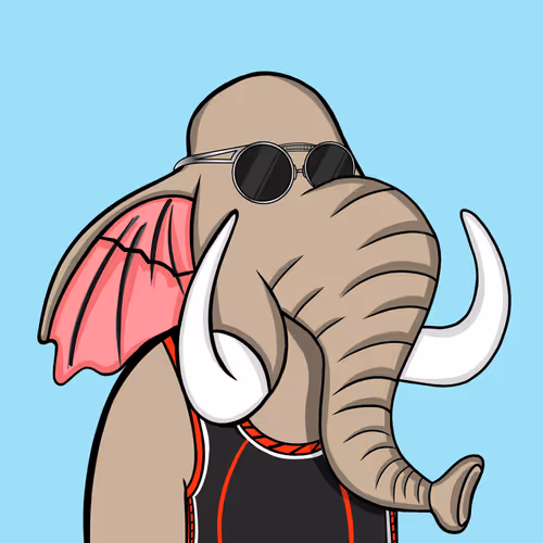 Untamed Elephant #7466