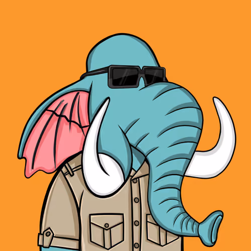 Untamed Elephant #6913