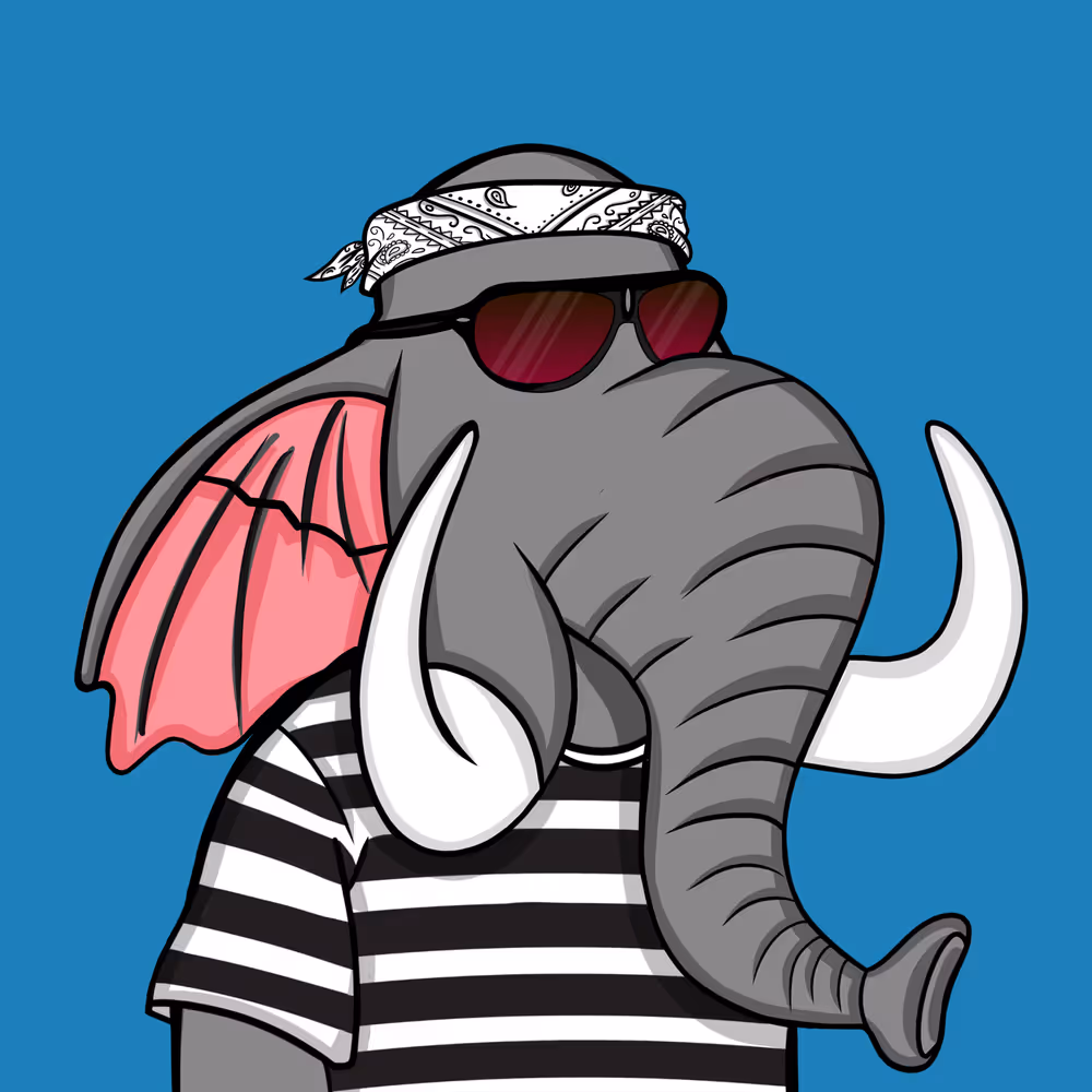 Untamed Elephant #7480