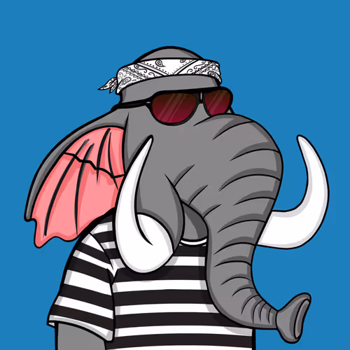 Untamed Elephant #7480