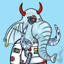 Untamed Elephant #1086