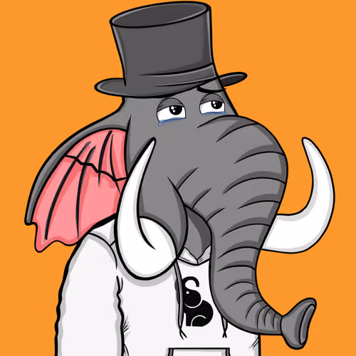 Untamed Elephant #7255