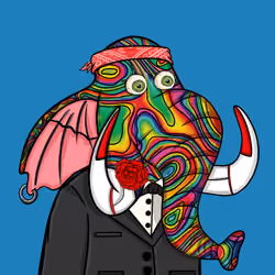 Untamed Elephant #3995