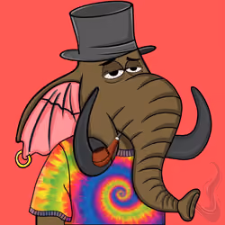 Untamed Elephant #1668