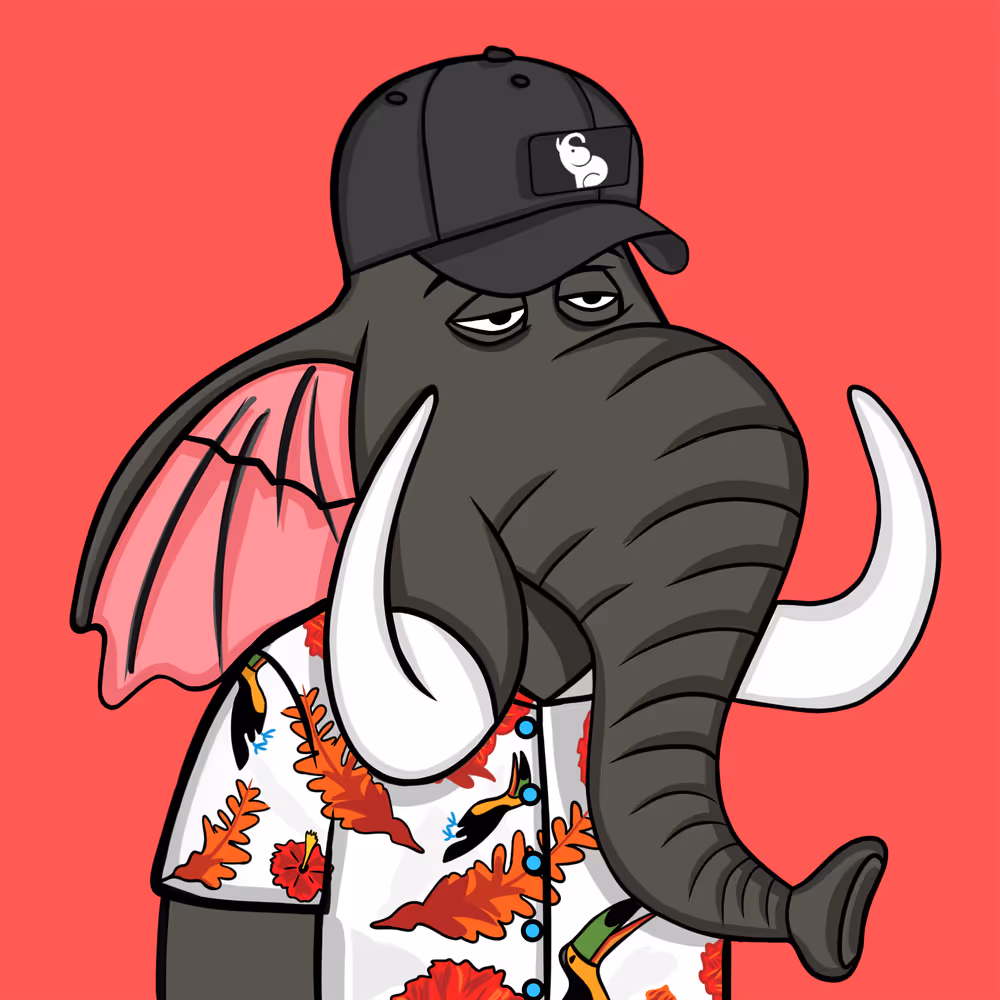 Untamed Elephant #7462